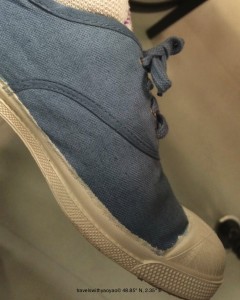 My blue French sneakers!