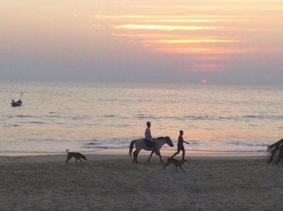Sunset on Ngapali Beach, Myanmar