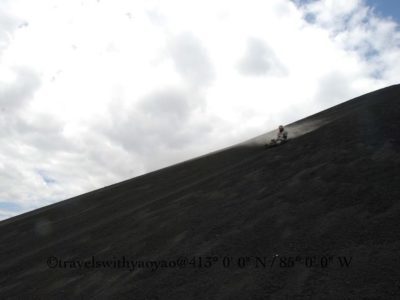 Volcano Surfing in Nicaragua